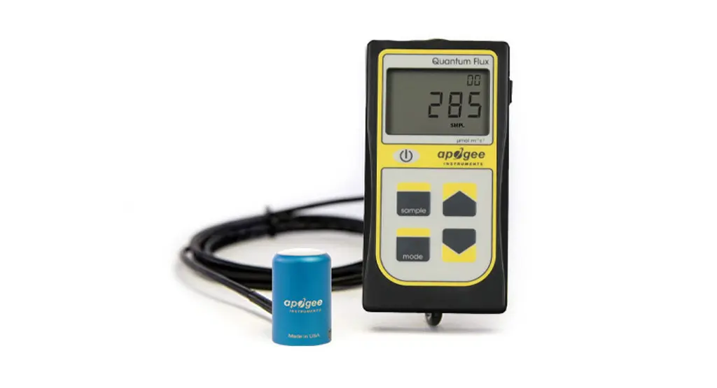 The Apogee par meter and hand held meter