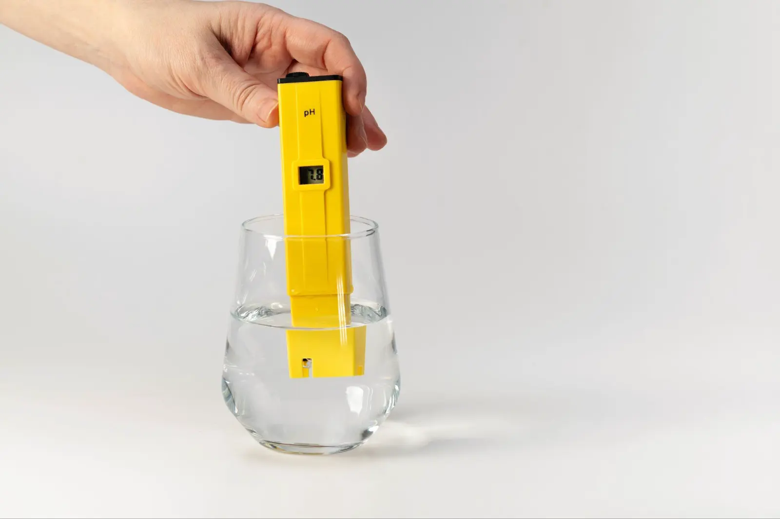 Calibrating a pH meter to help diagnose leaf curl issues