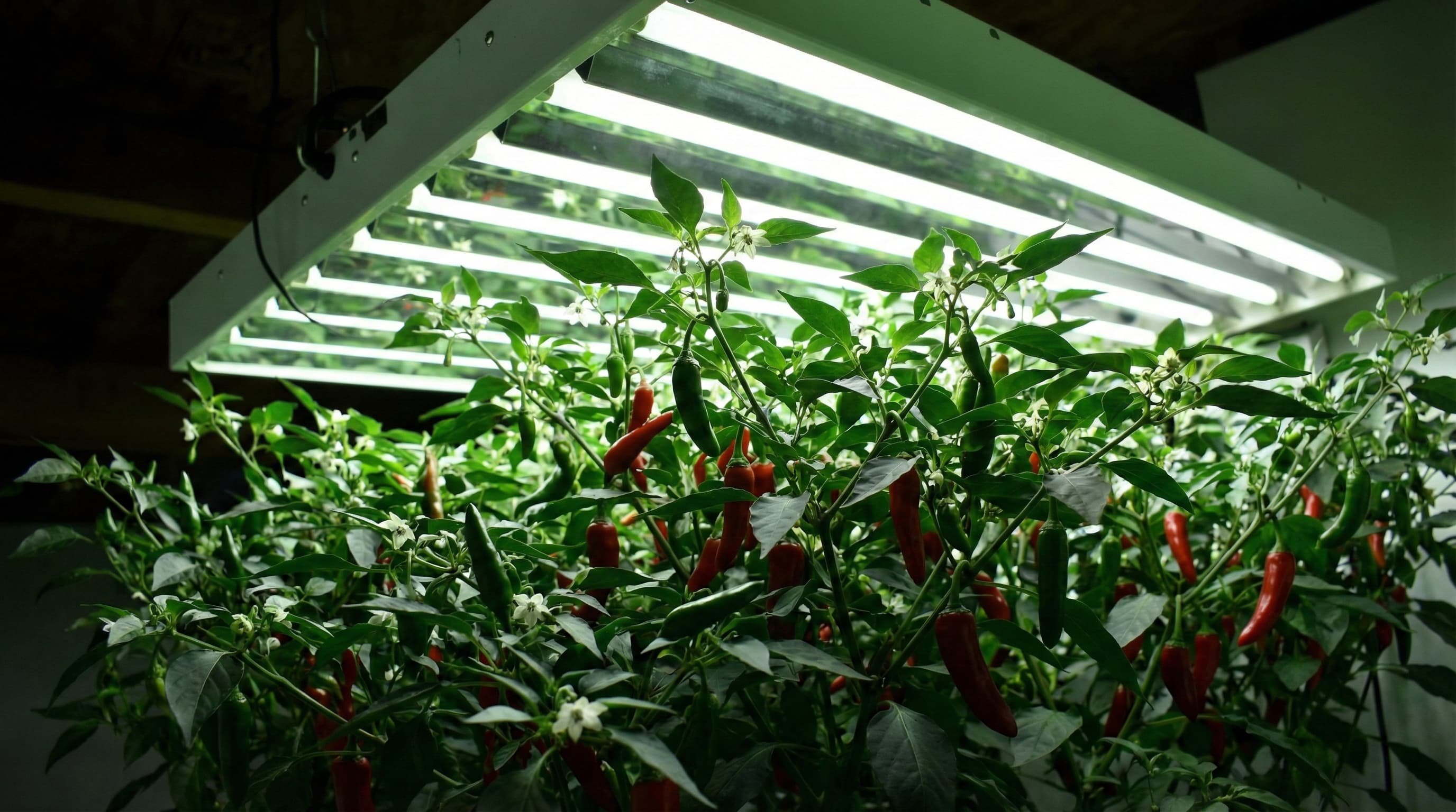A grow room supplemented with CO2